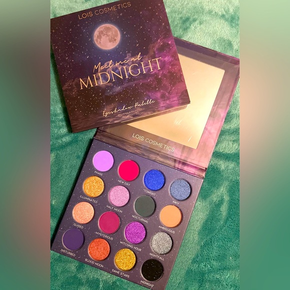 Lois Cosmetics Other - 2/$25 LOIS COSMETICS MEET ME AT MIDNIGHT EYESHADOW PALETTE Brand New with sleeve